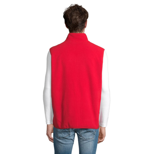 Veste micropolaire zippée sans manche unisexe Factor SOL'S