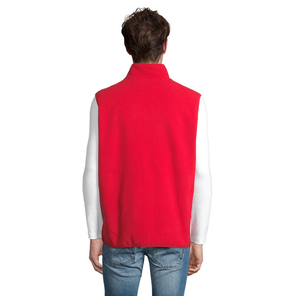 Veste micropolaire zippée sans manche unisexe Factor SOL'S