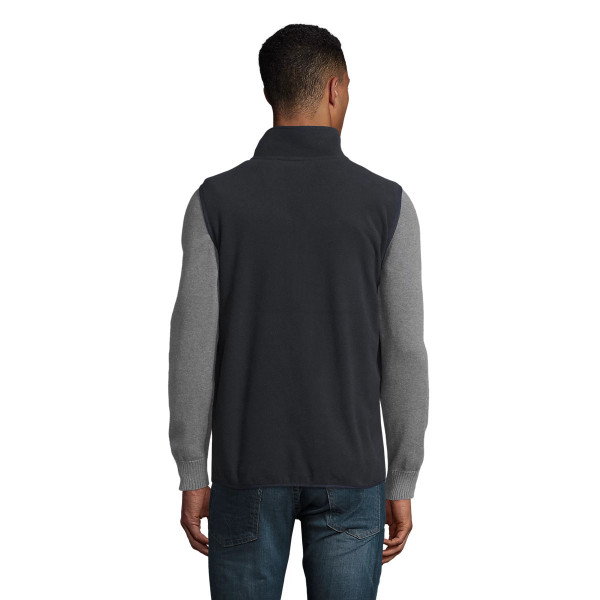 Veste micropolaire zippée sans manche unisexe Factor SOL'S
