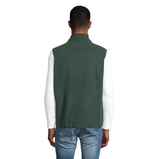 Veste micropolaire zippée sans manche unisexe Factor SOL'S
