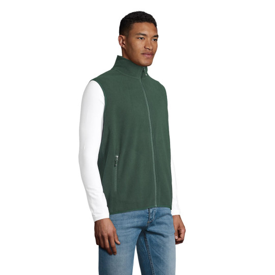 Veste micropolaire zippée sans manche unisexe Factor SOL'S