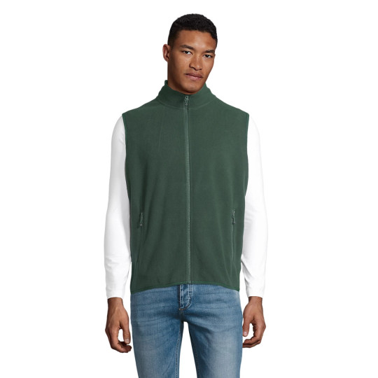 Veste micropolaire zippée sans manche unisexe Factor SOL'S