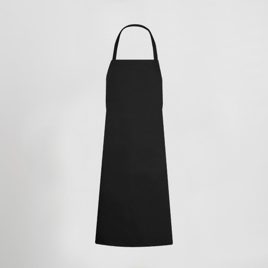 Tablier À Bavette Et Sangle De Coton 90X75 Cm
