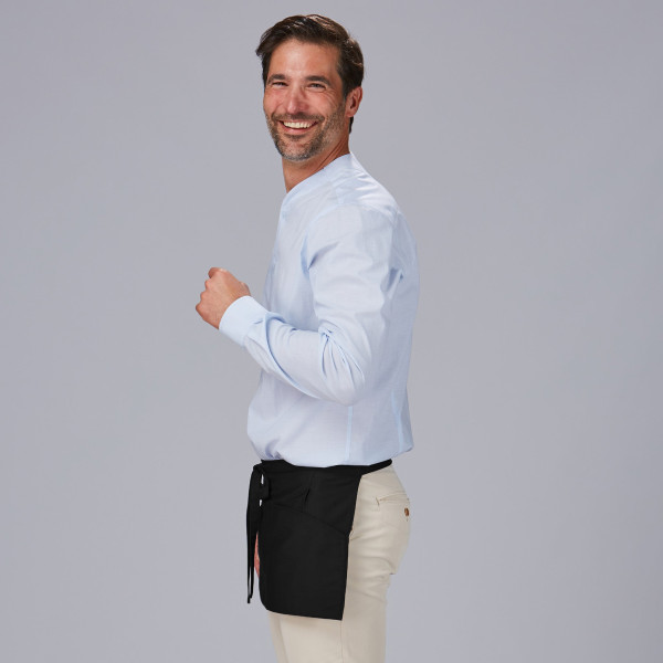 Tablier Court Avec Poches Sergé Polyester 30X60 Cm Gary's Workwear