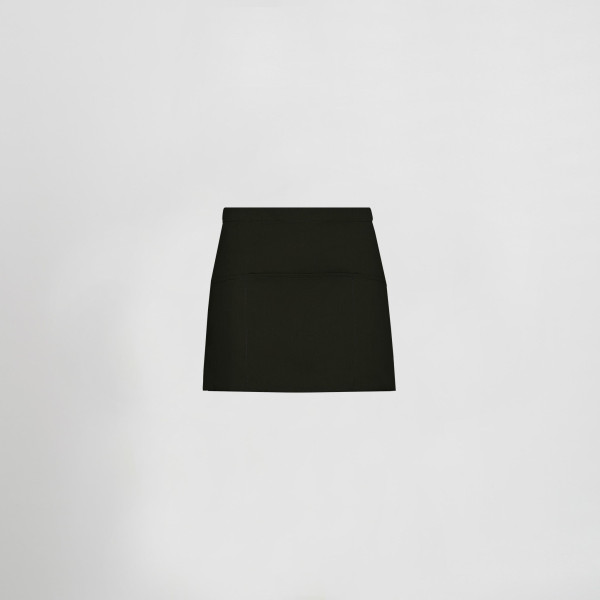Tablier Court Avec Poches Sergé Polyester 30X60 Cm Gary's Workwear