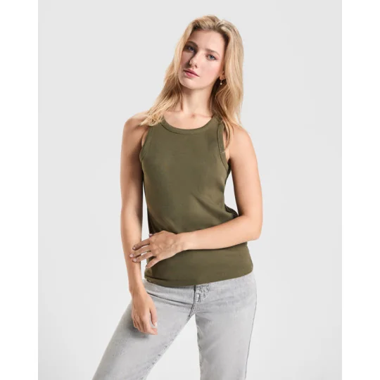 Débardeur en maille côtelée pour femme DRIBE Roly