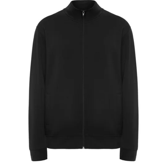 Sweatshirt unisexe avec fermeture zippée ULAN Roly