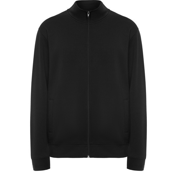 Sweatshirt unisexe avec fermeture zippée ULAN Roly