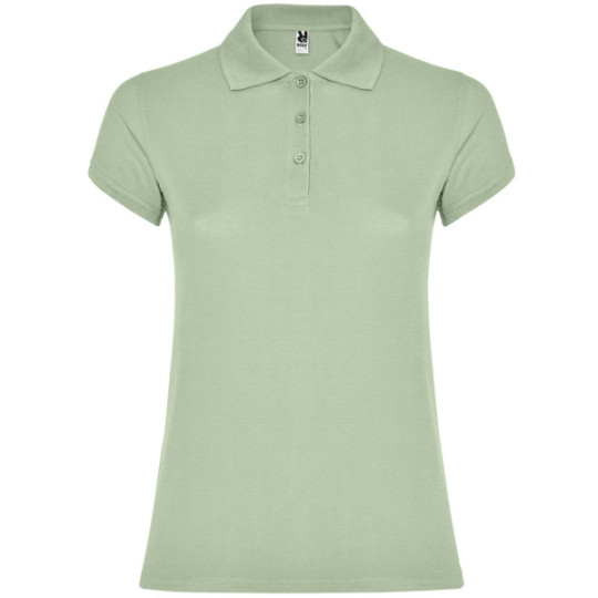 Polo en coton ajusté à manches courtes STAR WOMAN Roly