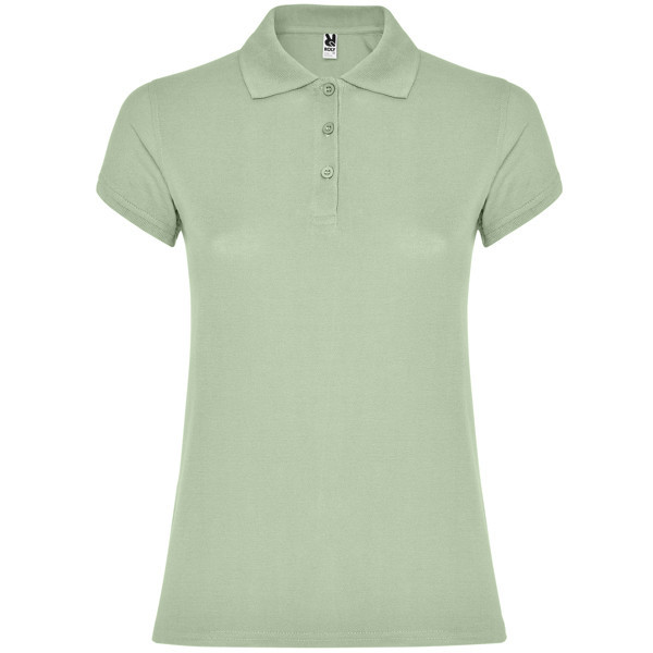 Polo en coton ajusté à manches courtes STAR WOMAN Roly