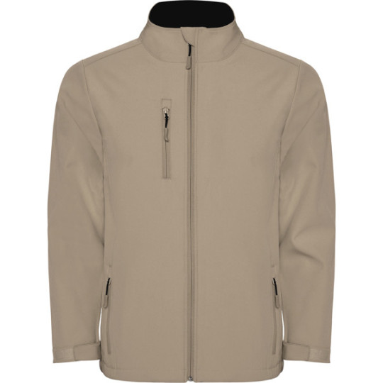 Veste softshell 2 couches avec fermeture à glissière sur le devant Nebraska Roly