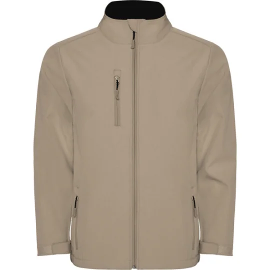 Veste softshell 2 couches avec fermeture à glissière sur le devant Nebraska Roly