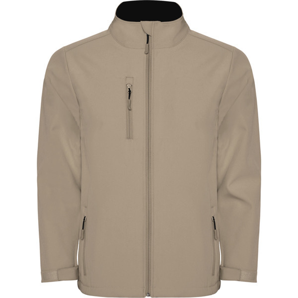 Veste softshell 2 couches avec fermeture à glissière sur le devant Nebraska Roly