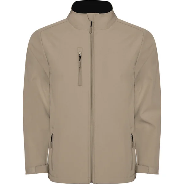 Veste softshell 2 couches avec fermeture à glissière sur le devant Nebraska Roly