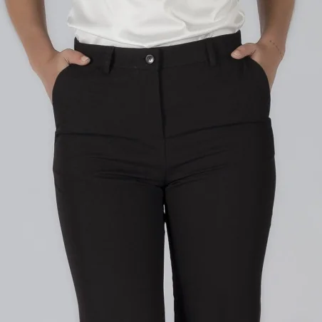 Pantalon Avec Élastique À L'Arrière Trivial Femme