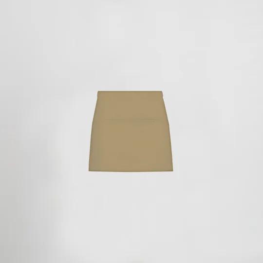 Tablier Court Avec Poches Sergé Polyester 30X60 Cm Gary's Workwear