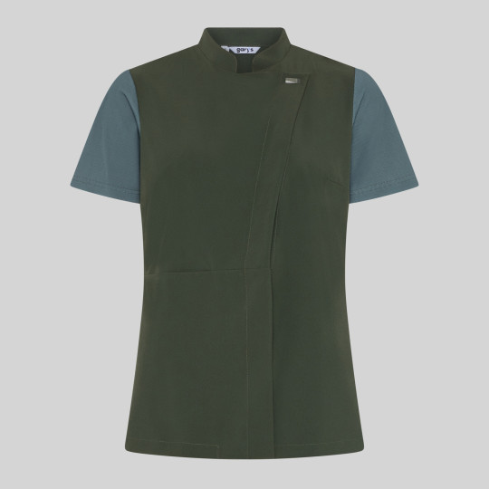 Chemisier Femme Manches Canelées DELLA Gary's Workwear