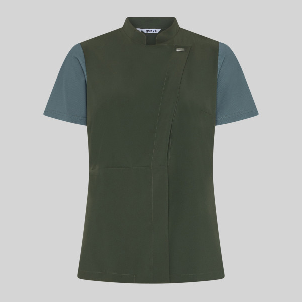 Chemisier Femme Manches Canelées DELLA Gary's Workwear