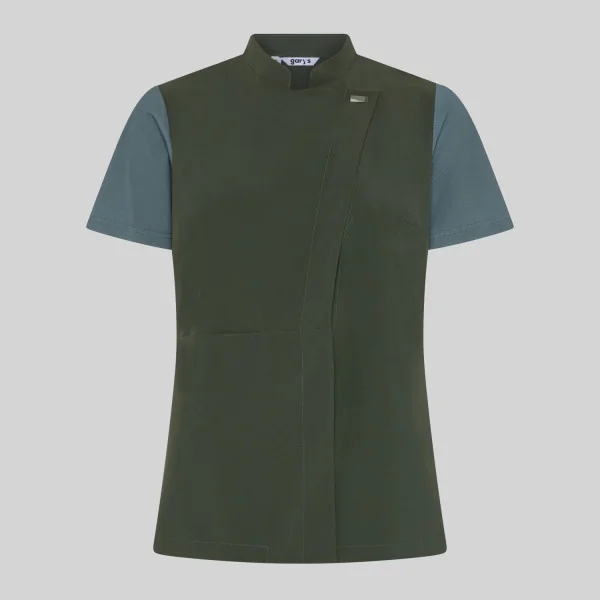 Chemisier Femme Manches Canelées DELLA Gary's Workwear