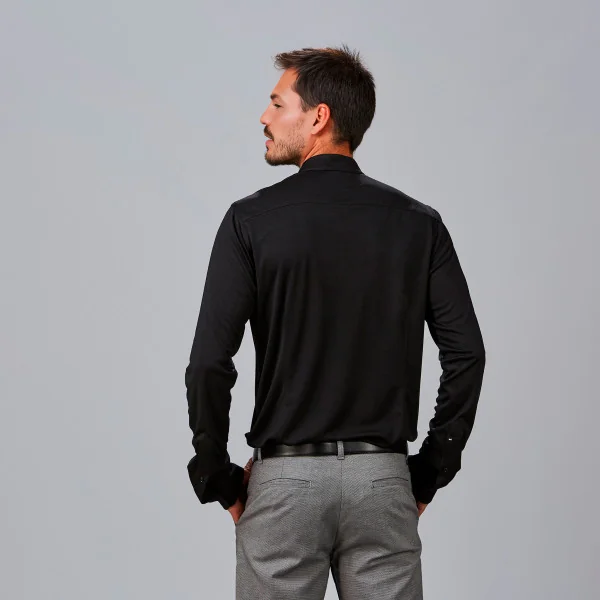 Chemise Homme C/Mao Slim Fit Interlock Pietro Gary's Workwear