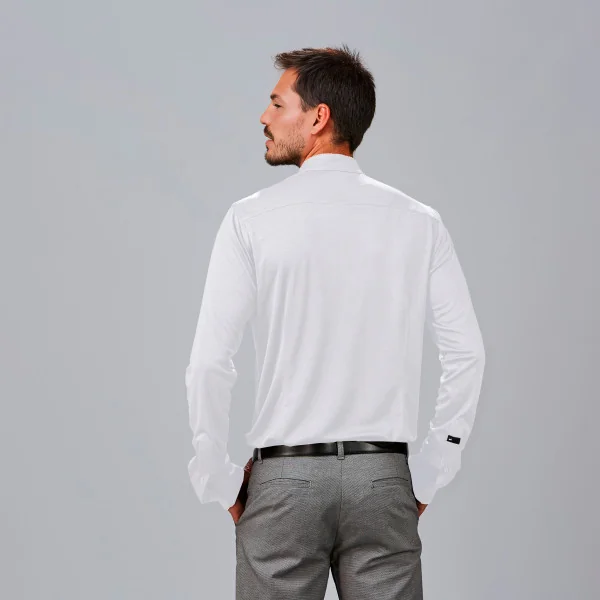 Chemise Homme C/Mao Slim Fit Interlock Pietro Gary's Workwear