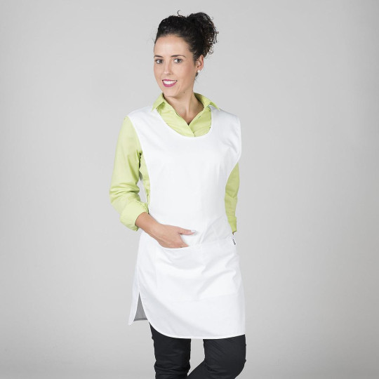 Chasuble Avec Poches Vichy Ou Sergé Unisexe