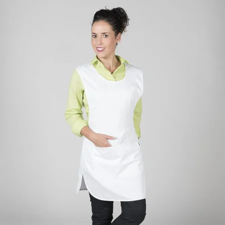 Chasuble Avec Poches Vichy Ou Sergé Unisexe