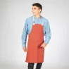 Tablier À Bavette Fermoir Maillot Métal Arrondi 80X68 Cm Unisexe
