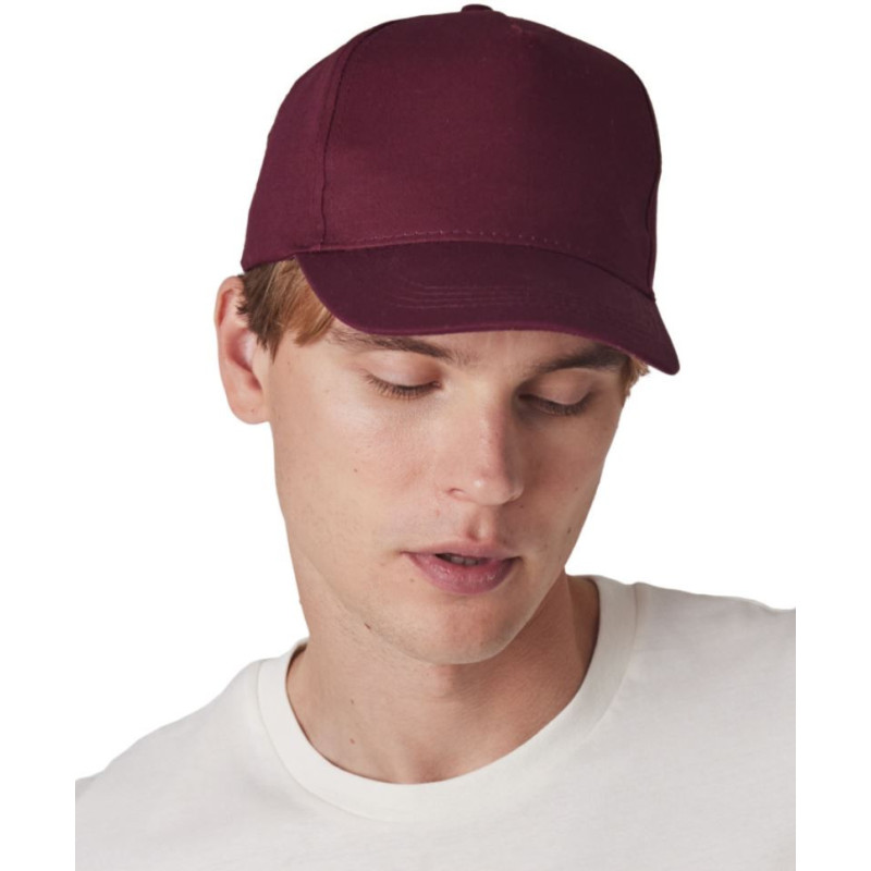 Casquette coton - 5 panneaux K-Up