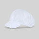 Lot de 10 Casquettes Femme Popeline Blanc