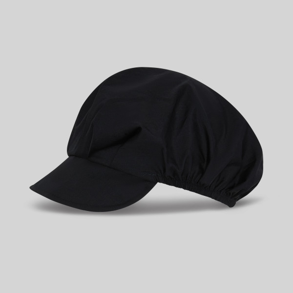 Lot de 10 Casquettes Femme Popeline Noir