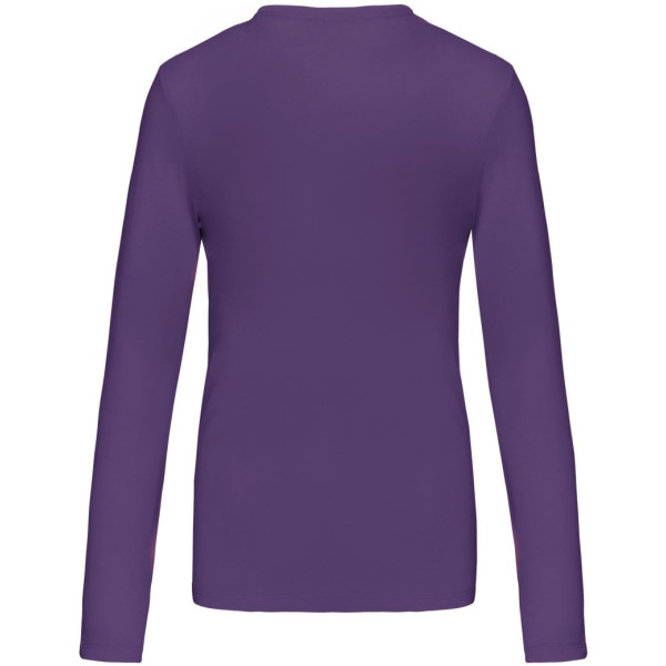 T-shirt col rond manches longues femme Kariban
