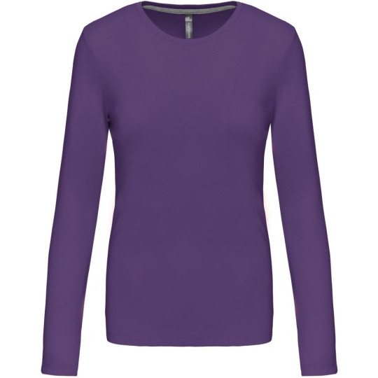 T-shirt col rond manches longues femme Kariban