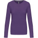 T-shirt col rond manches longues femme Kariban