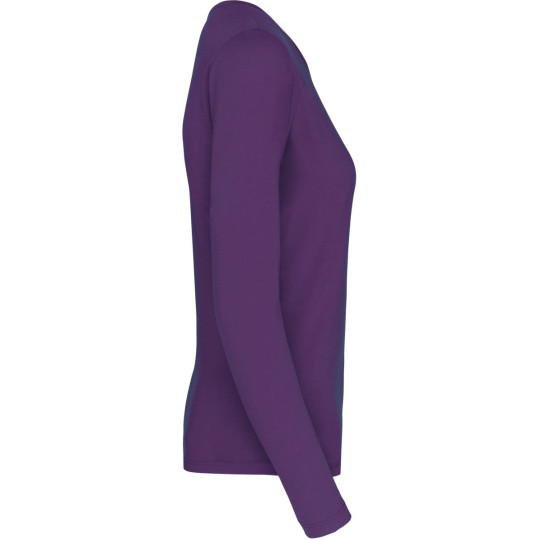 T-shirt col rond manches longues femme Kariban