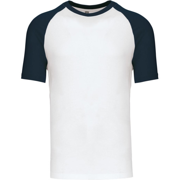 T-shirt baseball bicolore manches courtes Kariban