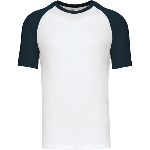 T-shirt baseball bicolore manches courtes Kariban