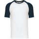 T-shirt baseball bicolore manches courtes Kariban