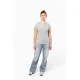 T-shirt col V manches courtes femme Kariban
