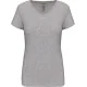 T-shirt col V manches courtes femme Kariban