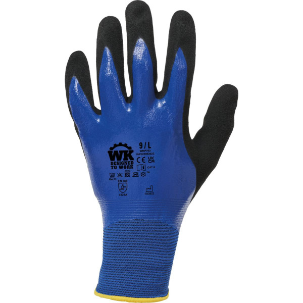 Gants de manutention en environnements humides WKP
