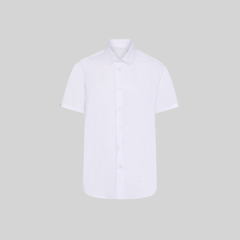 Chemise Homme M/C Slim Fit Élasthanne Red Line Gary's Workwear