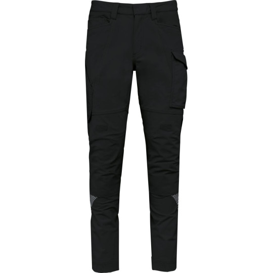 Pantalon stretch recyclé multipoches unisexe WK