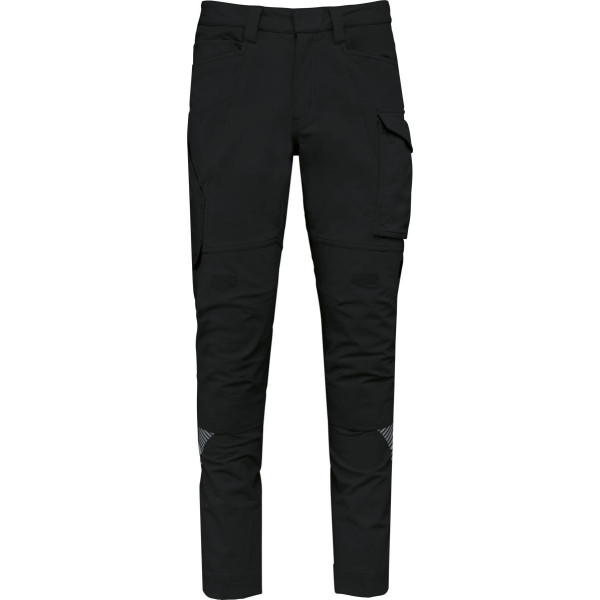 Pantalon stretch recyclé multipoches unisexe WK