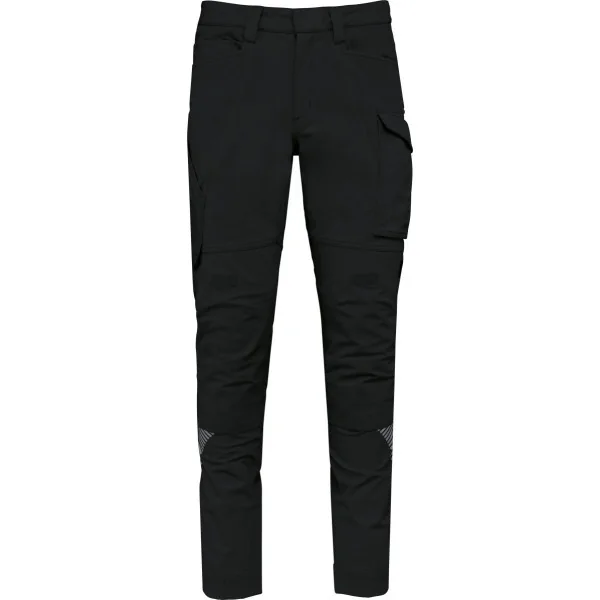 Pantalon stretch recyclé multipoches unisexe WK