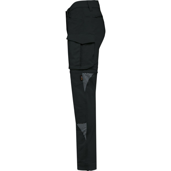 Pantalon stretch recyclé multipoches unisexe WK