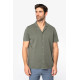 Chemise Délavée Jersey Col Bowling Homme Spasso