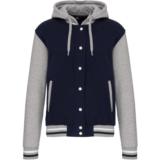 Blouson Teddy à capuche Unisexe Kariban