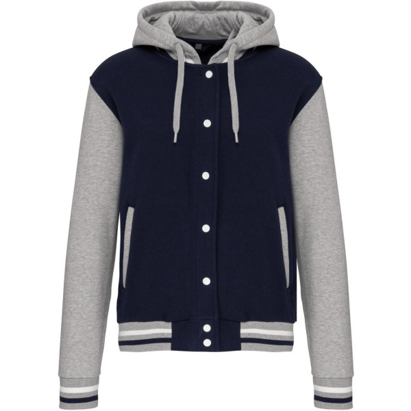 Blouson Teddy à capuche Unisexe Kariban