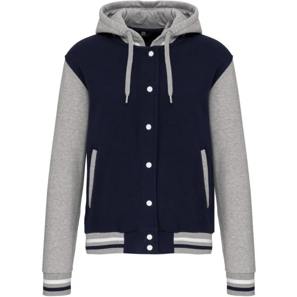 Blouson Teddy à capuche Unisexe Kariban